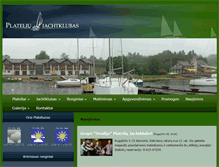 Tablet Screenshot of plateliuose.lt